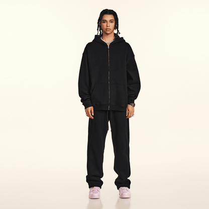 Fleece Zip-up Hoodie