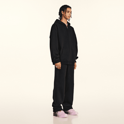 Fleece Zip-up Hoodie
