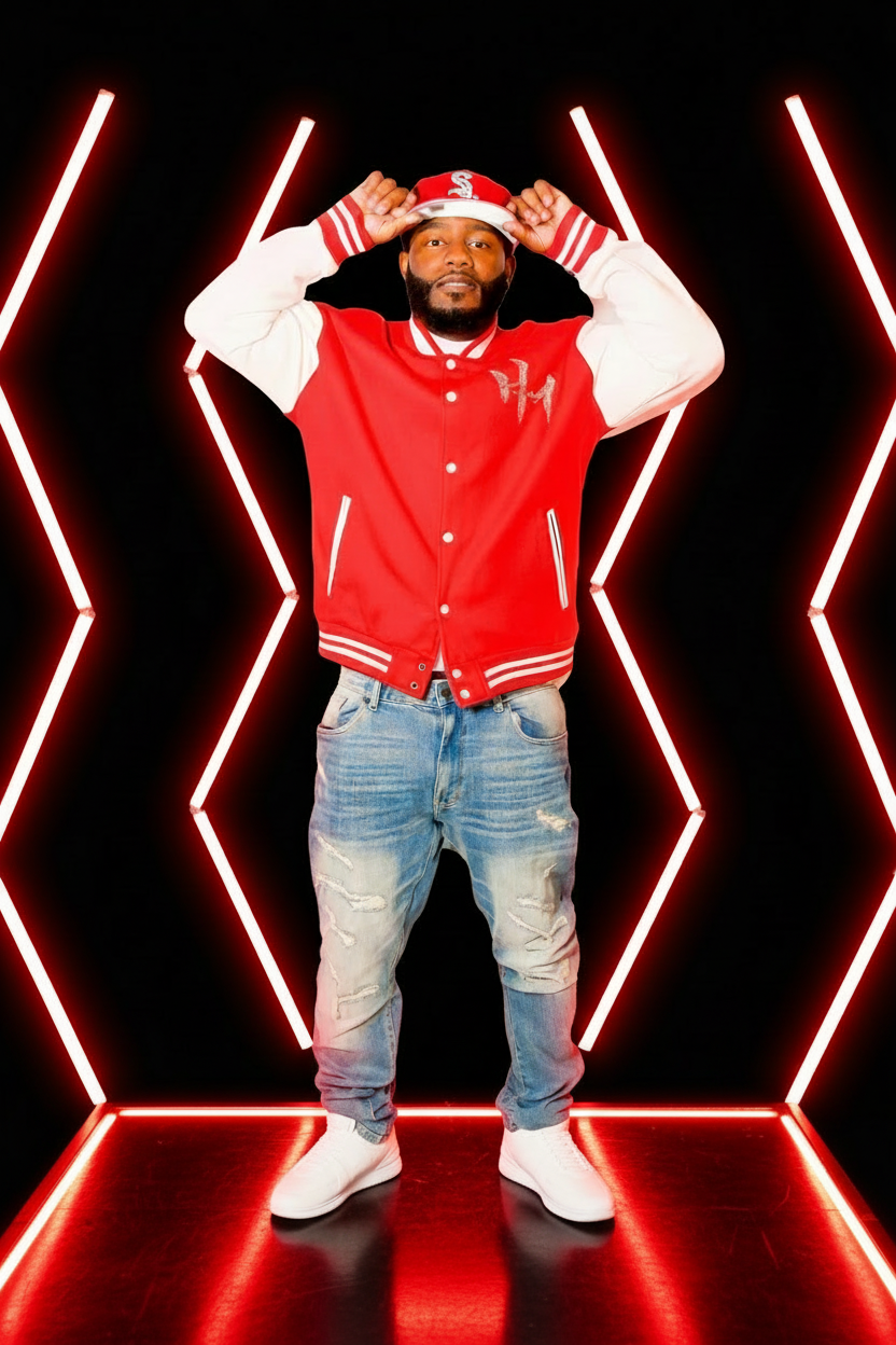 Hat Monster Varsity Jacket