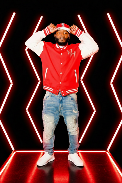 Hat Monster Varsity Jacket
