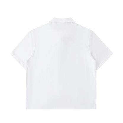Half-Zip Cotton Polo Shirt