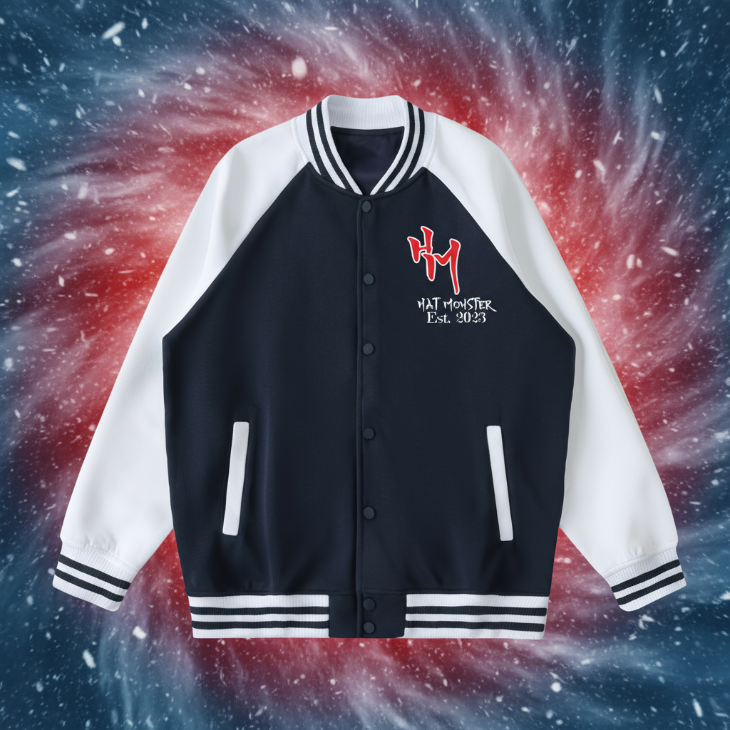 Hat Monster Varsity Jacket