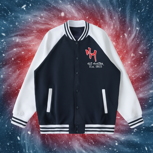 Hat Monster Varsity Jacket
