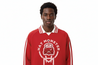 Lapel Collar Sweatshirt
