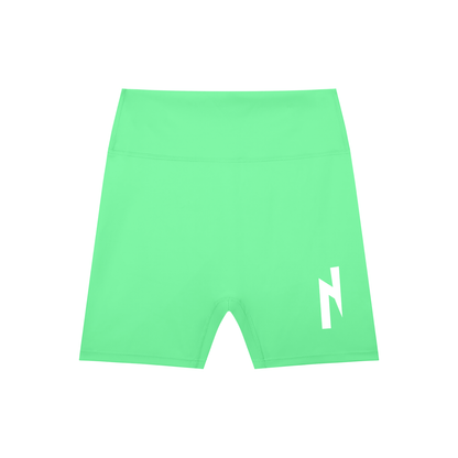 High-Waisted Blend Biker Shorts