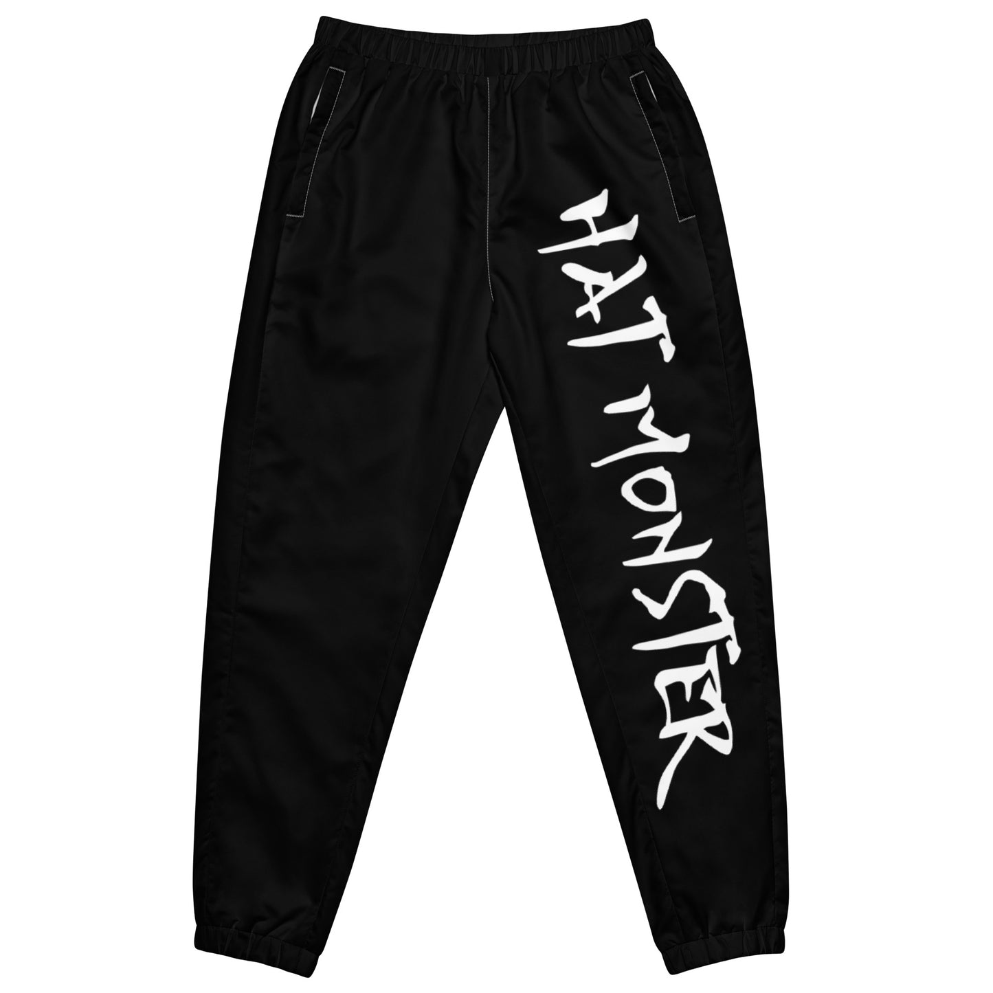 Black windbreaker pants