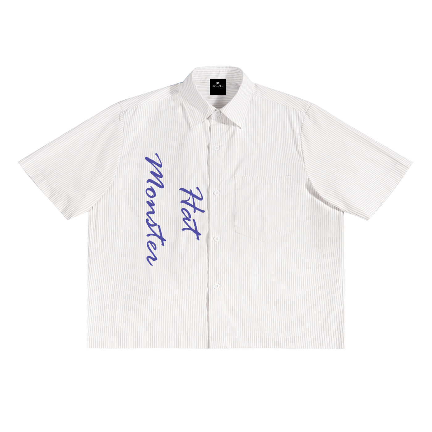 Vertical Stripe Button-up