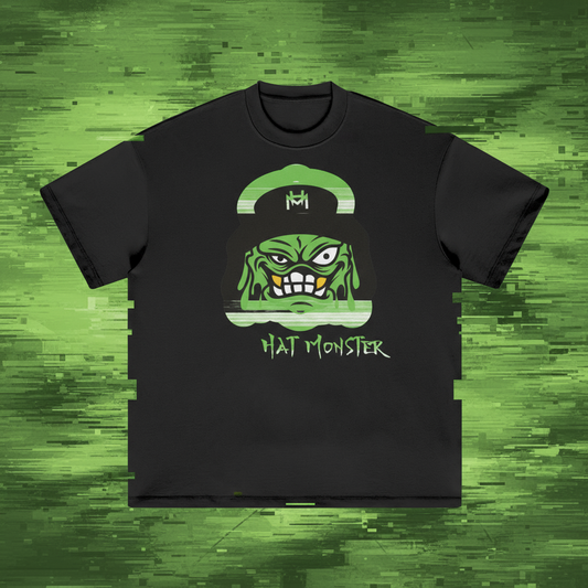 Distortion logo Tee (Green)