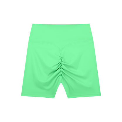High-Waisted Blend Biker Shorts