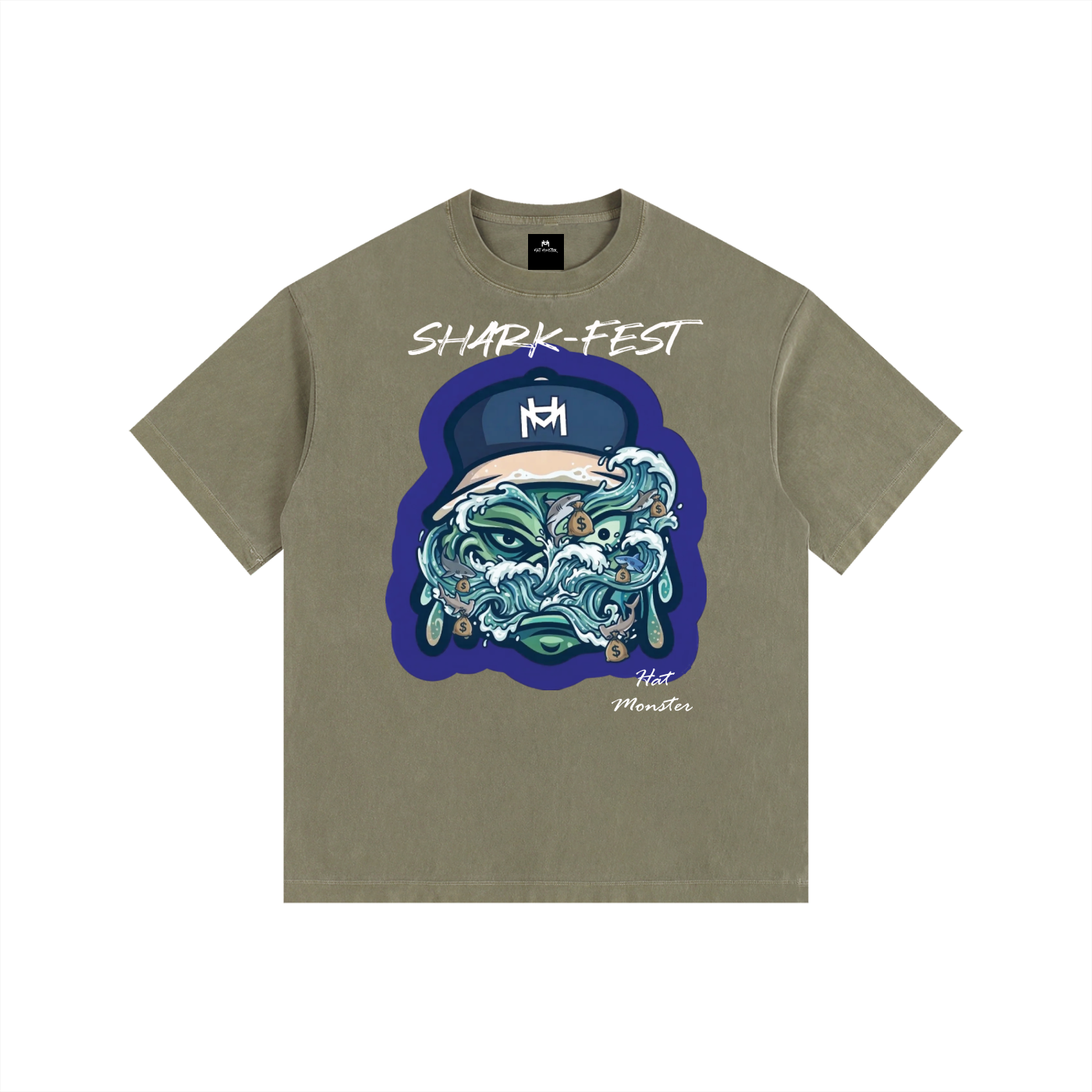 Hat Monster ,Tshirt,Tshirts,Top,Tops