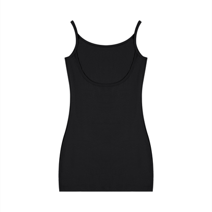 Women's Solid Tight Sleeveless Dress