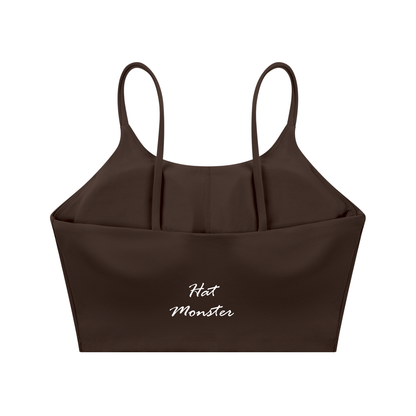 Spaghetti Strap Yoga Sports Bra