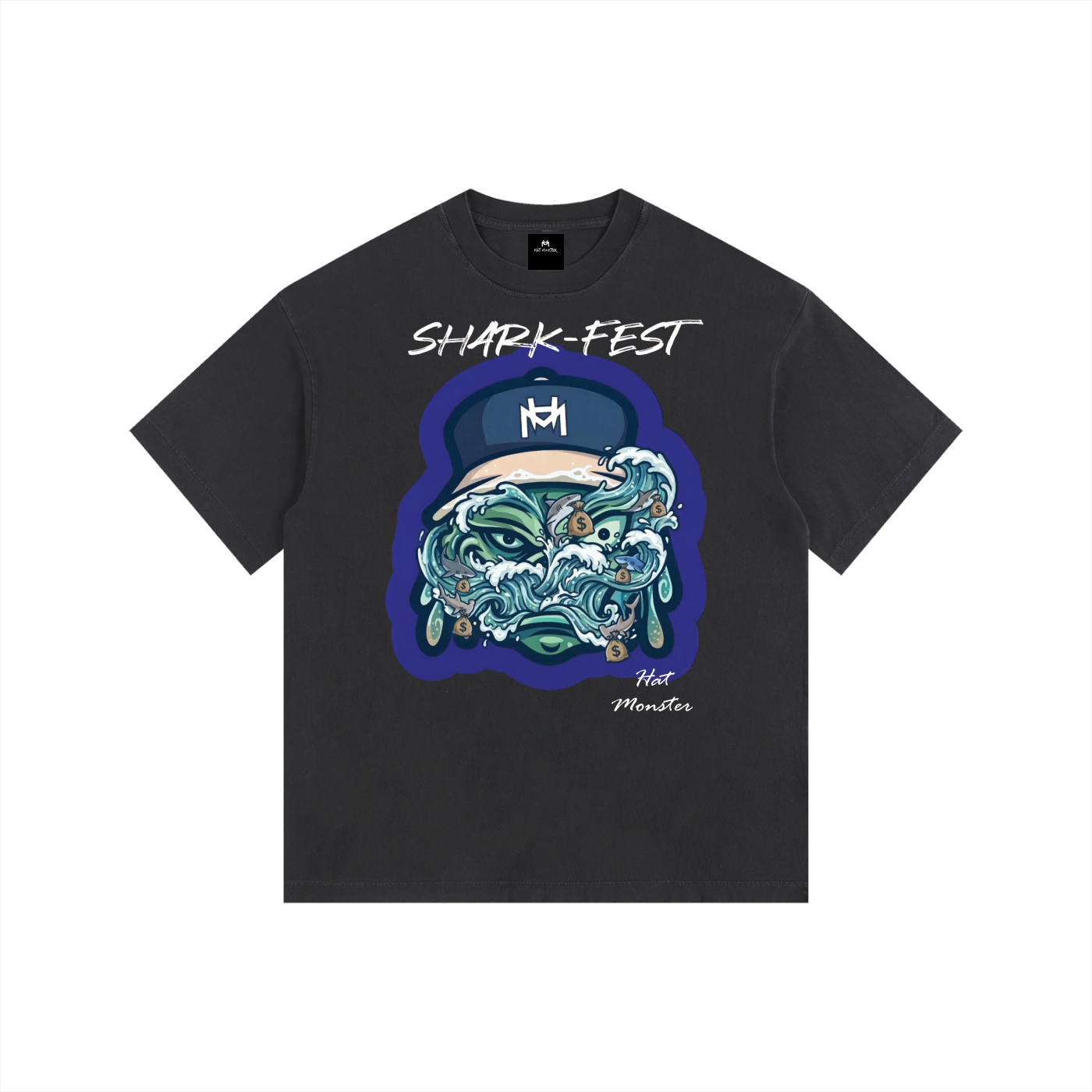 Hat Monster ,Tshirt,Tshirts,Top,Tops