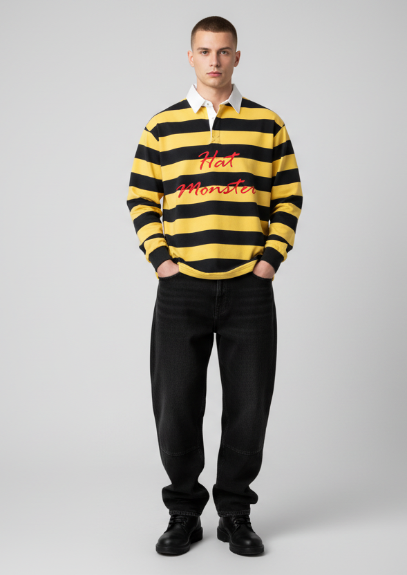 Stripe Polo Shirt