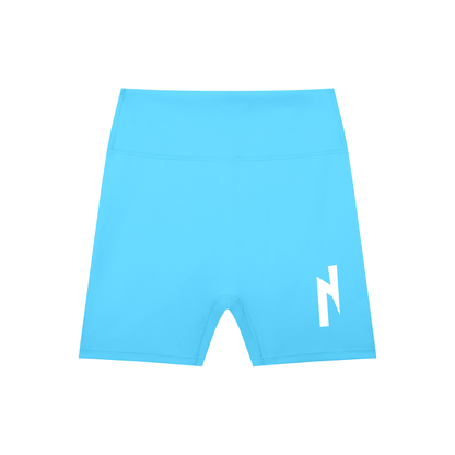 High-Waisted Blend Biker Shorts