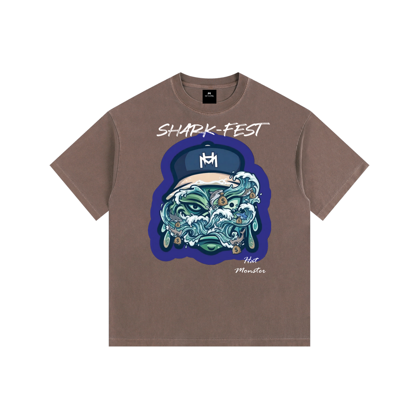 Hat Monster ,Tshirt,Tshirts,Top,Tops