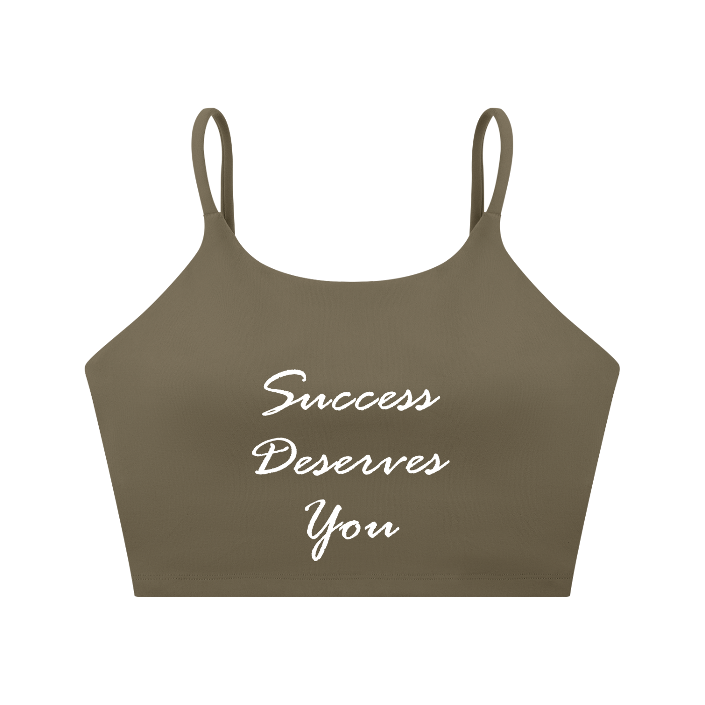 Spaghetti Strap Yoga Sports Bra
