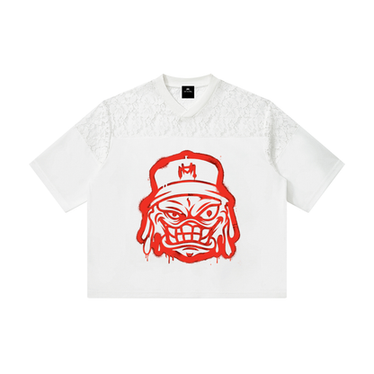 Lace Paneling Tee