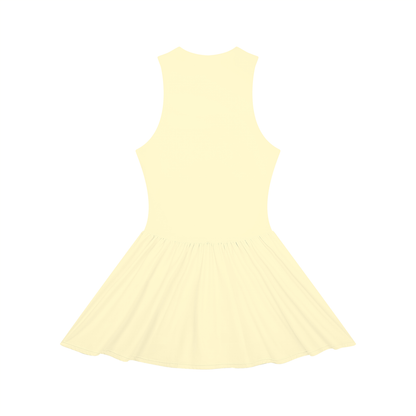 Women’s Ruched Sleeveless Full-Zip Dress