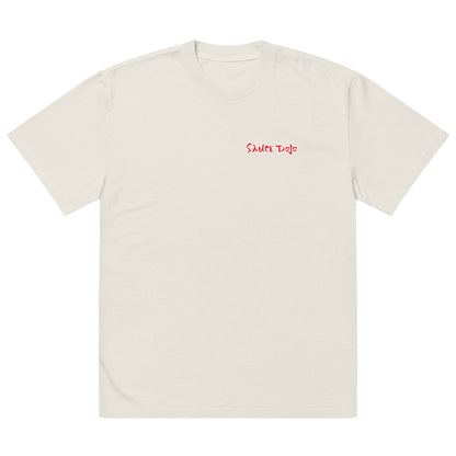 Sauce Dojo Oversized tee (Red)