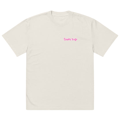 Sauce Dojo Oversized tee (pink)
