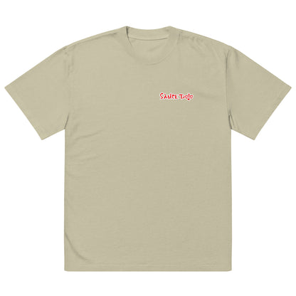 Sauce Dojo Oversized tee (Red)