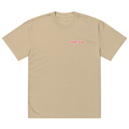Sauce Dojo Oversized tee (Red)