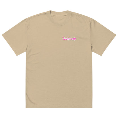 Sauce Dojo Oversized tee (pink)