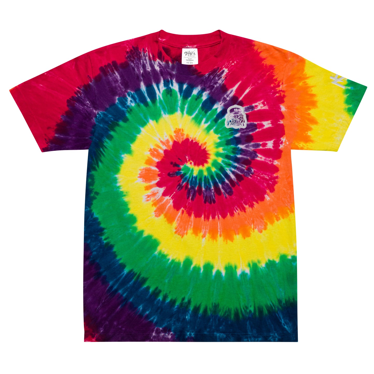 Oversized tie-dye tee