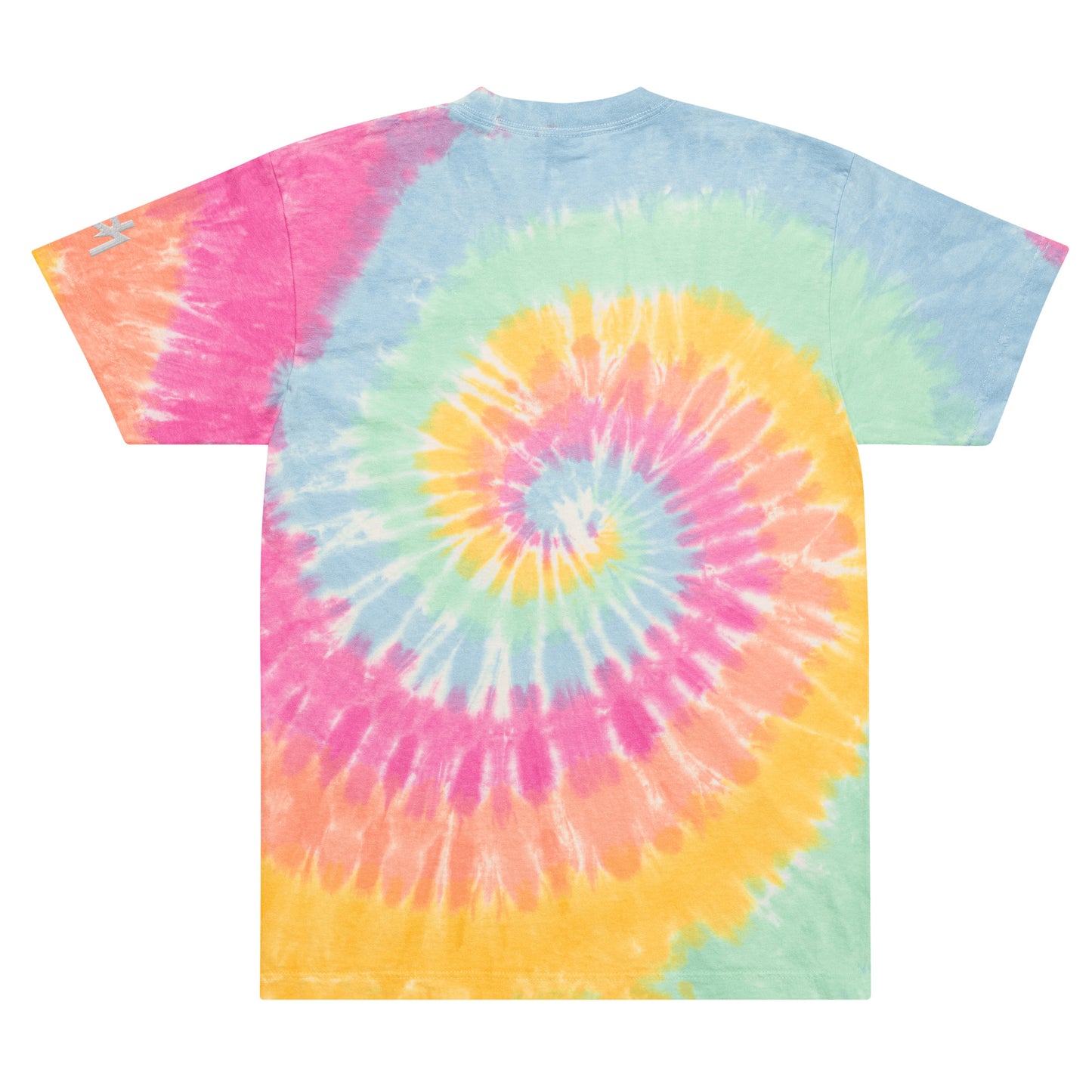 Oversized tie-dye tee