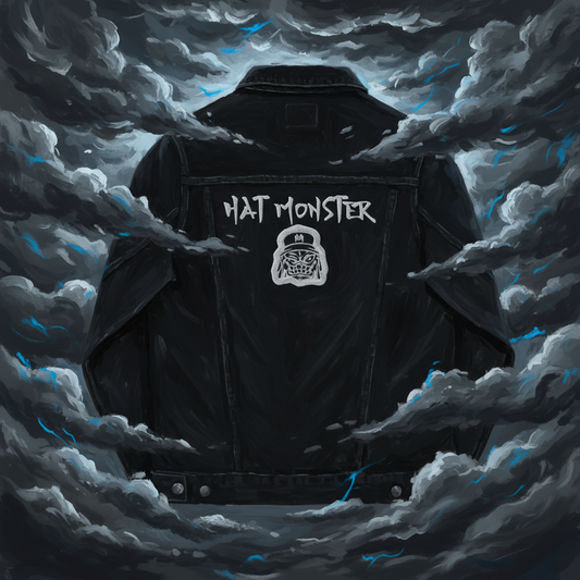 Hat Monster denim jacket