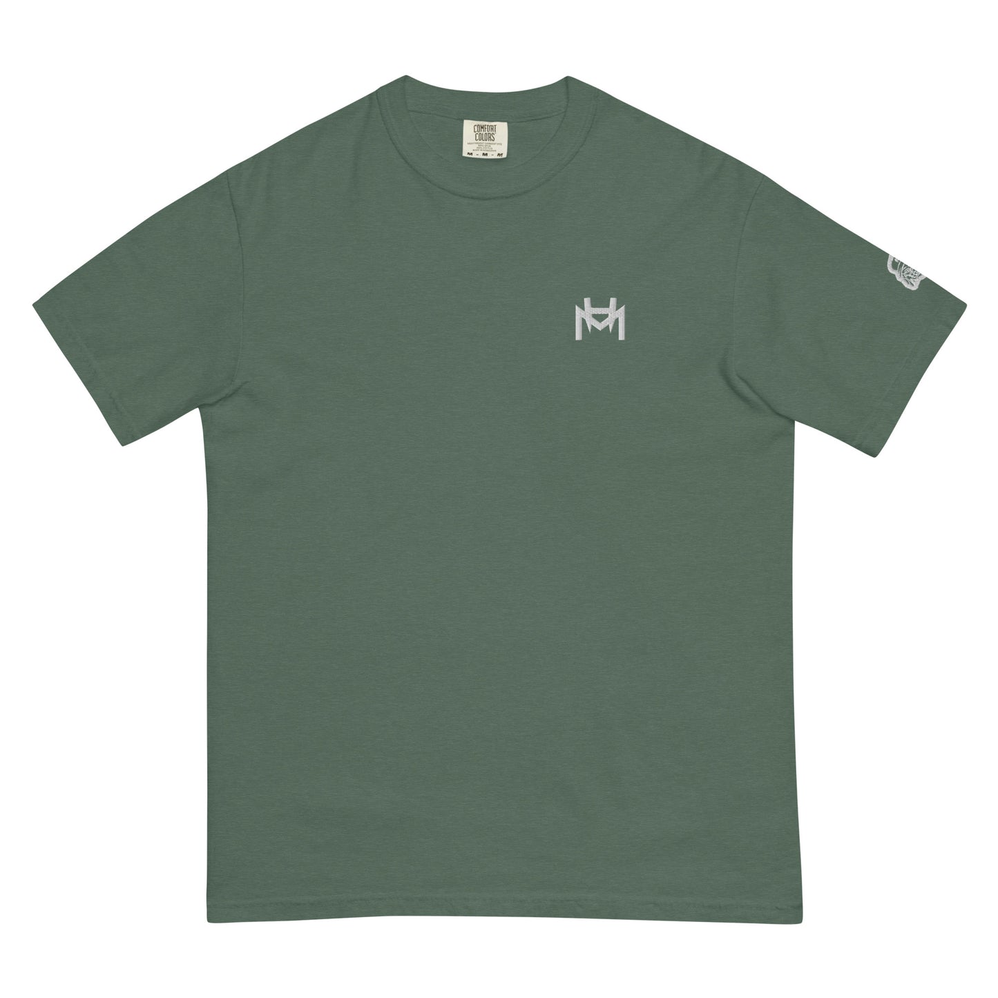 Monogram embroidery tee