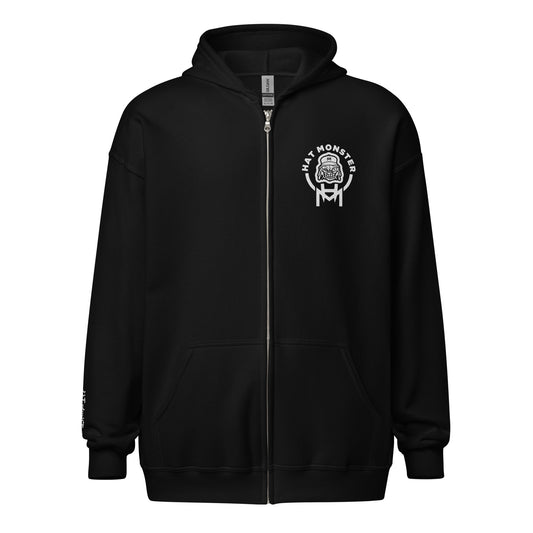 Hat Monster Zip hoodie