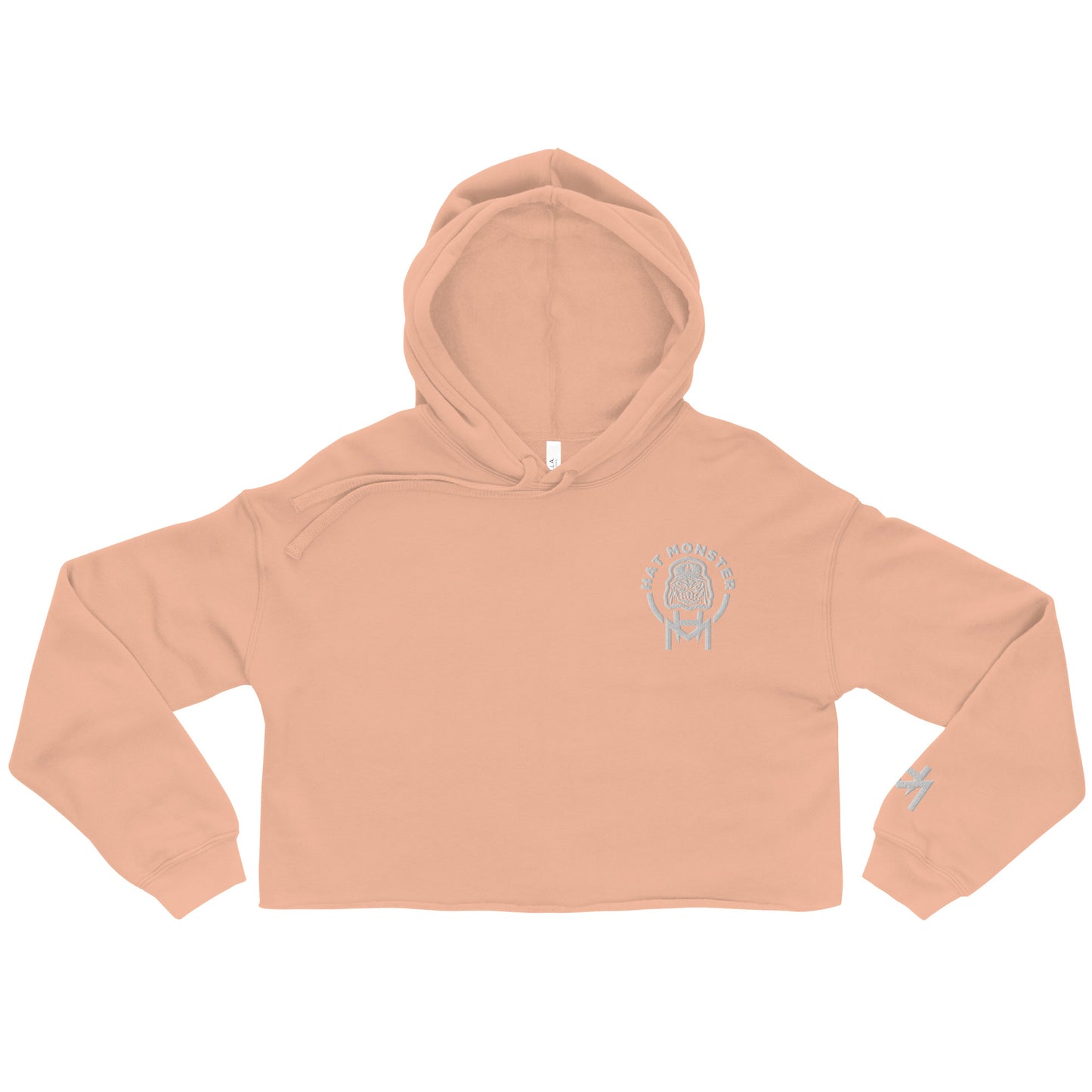 Hat Monster Crop Hoodie